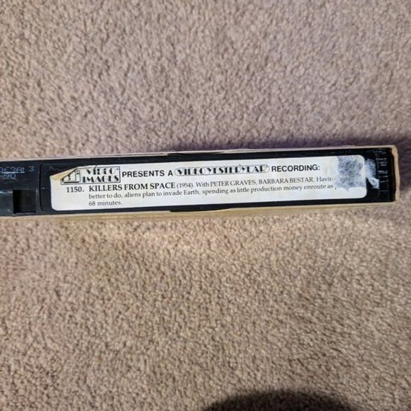 Killers from Space 1954 VHS Tape Movie - Picture 3 of 3